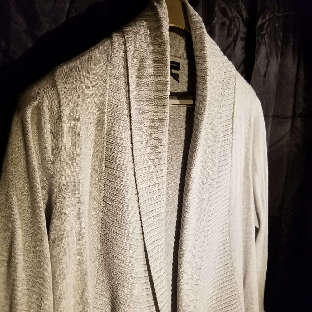 INC International Concepts light grey Cardigan - Picture 6 of 7